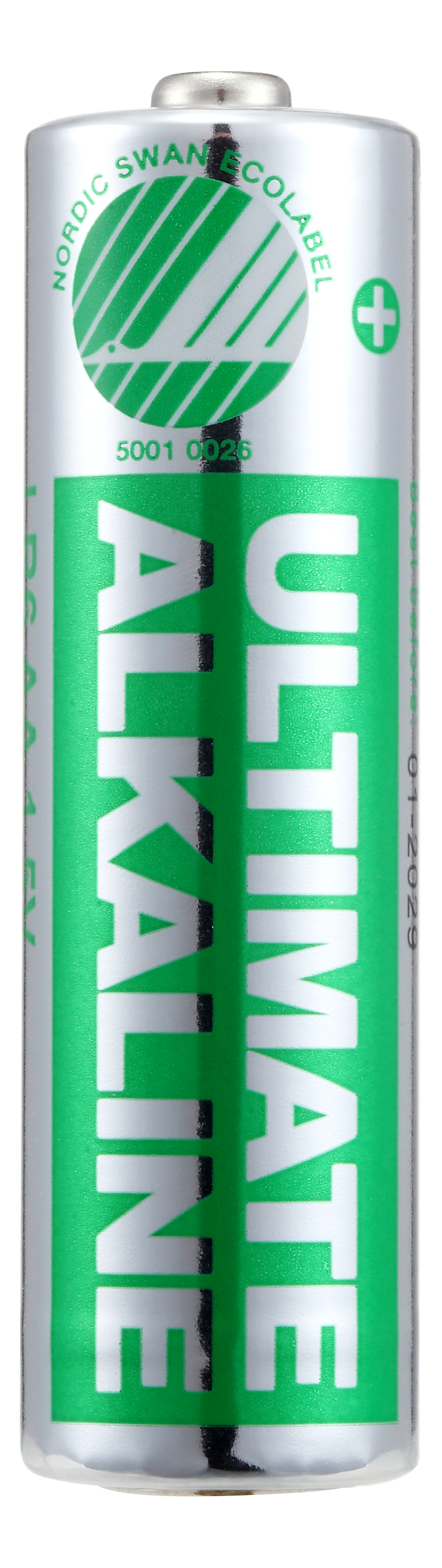 Deltaco, Ultimate Alkaline AA batteri, Svanenmärkt, 1.5V, 20-pack - 2