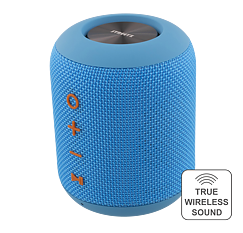 STREETZ Vattentålig Bluetooth-högtalare, 2x5W, blå