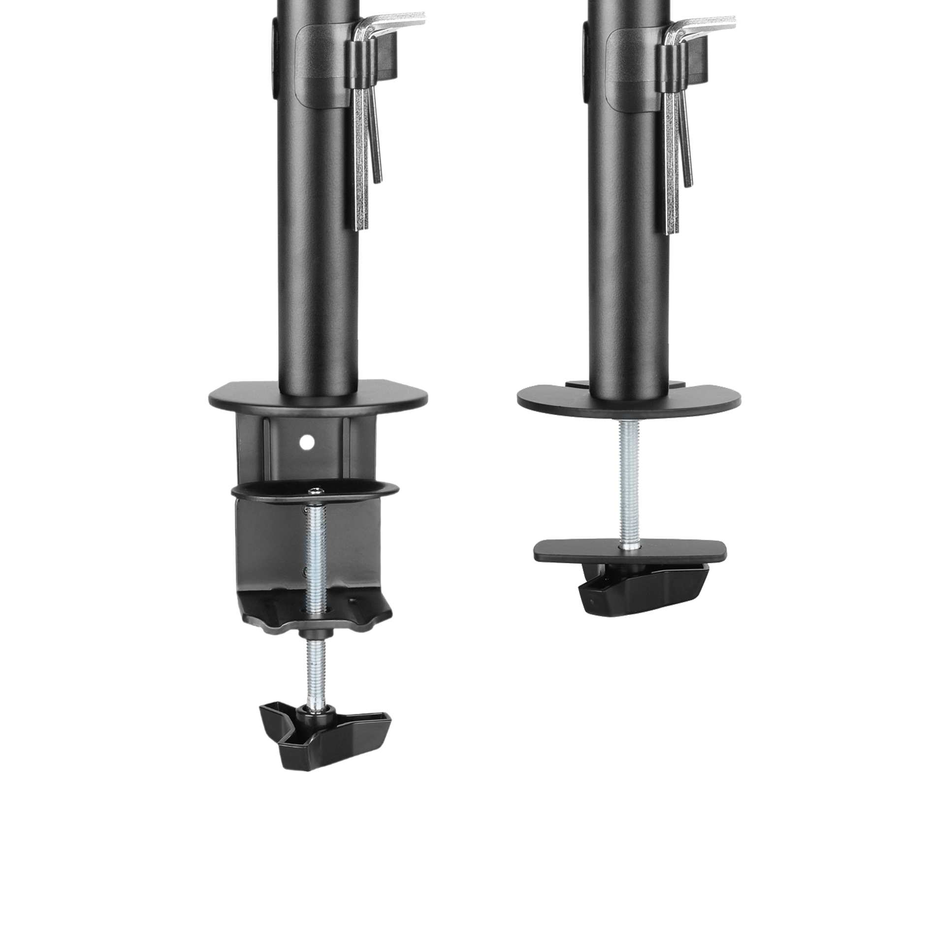 Deltaco Gaming Dual-monitor skrivbordsfäste, 13"-32" skärmar - 5