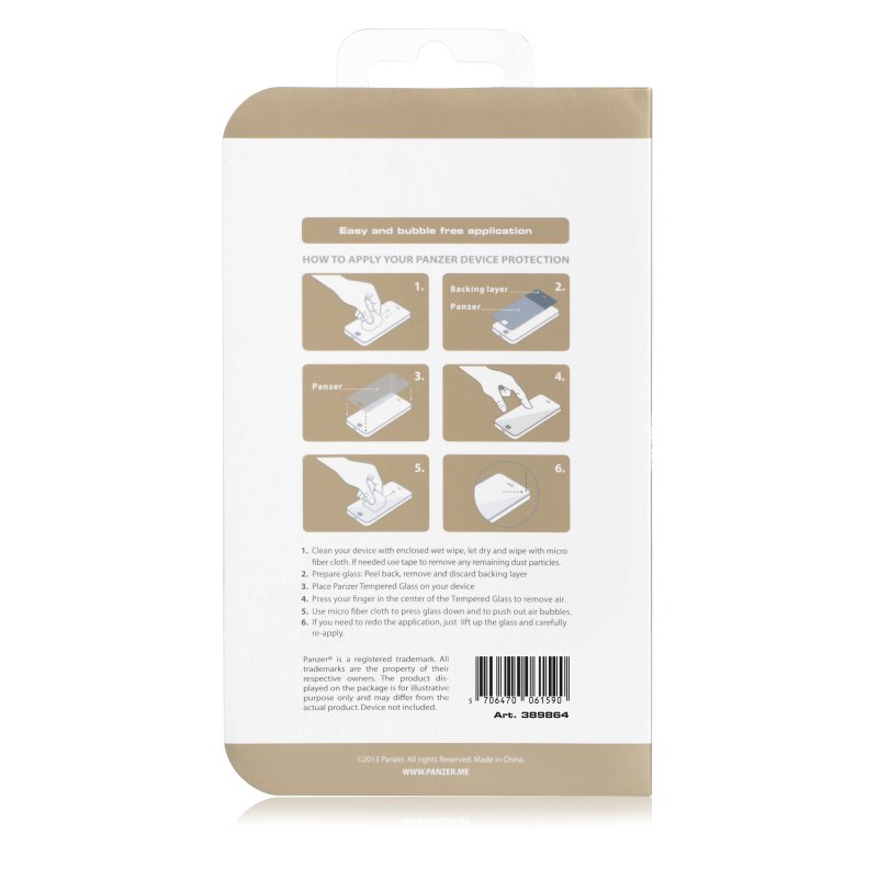 Puro Panzer Tempered Glass Screenprotector Sony Xperia M5 - 2