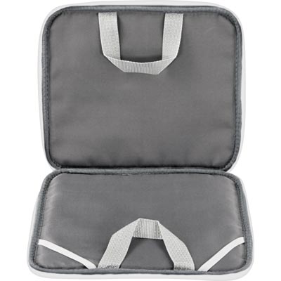 Deltaco netbookfodral för datorer upp till cirka 11", vit - 2