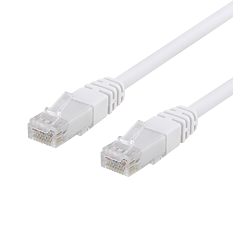 EPZI U/UTP Cat6 patchkabel, CCA, 3m, vit