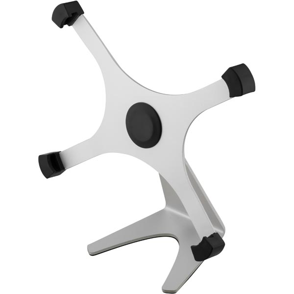 Deltaco justerbart bordsstativ för iPad, silver - 2