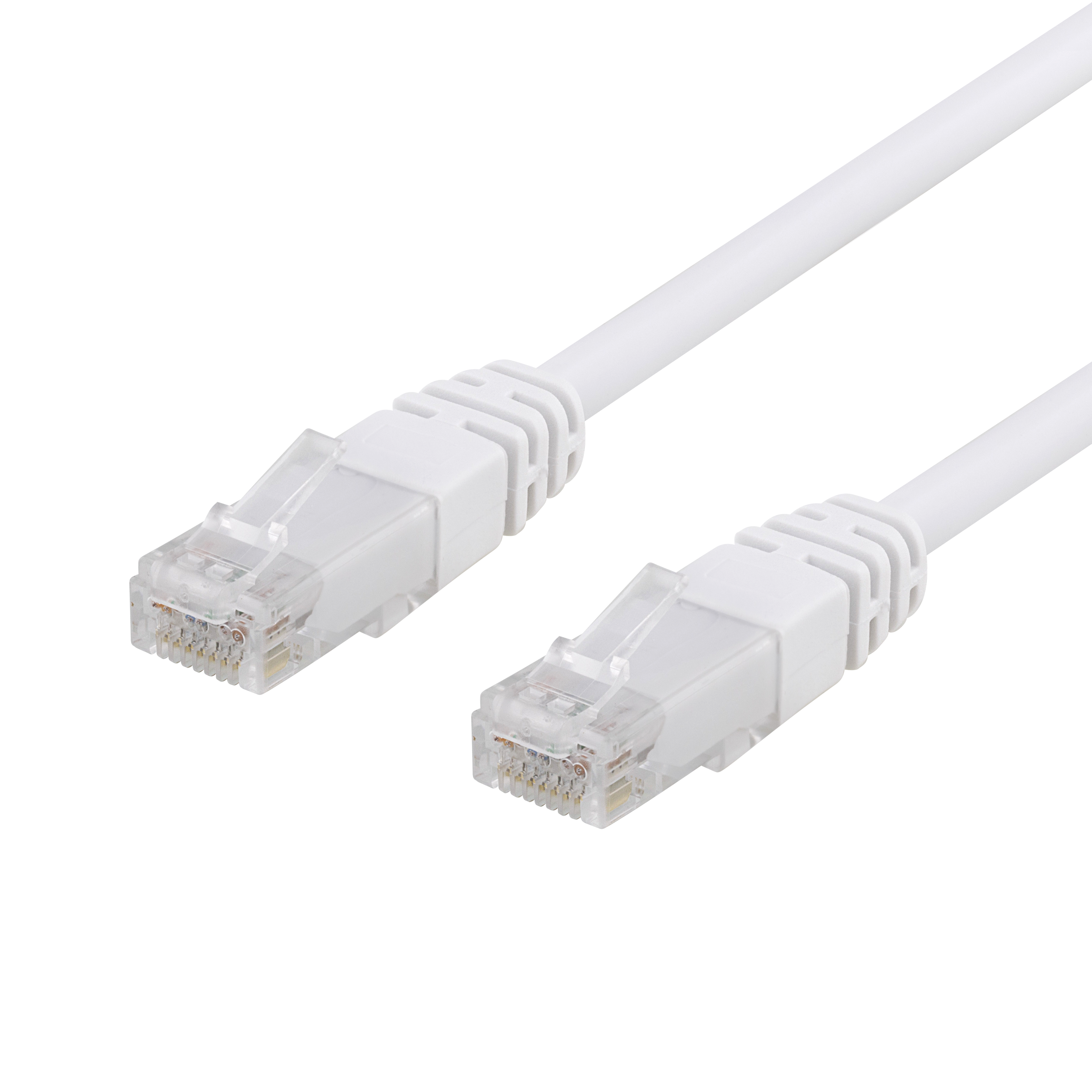 EPZI U/UTP Cat6 patchkabel, CCA, 0,5m, vit