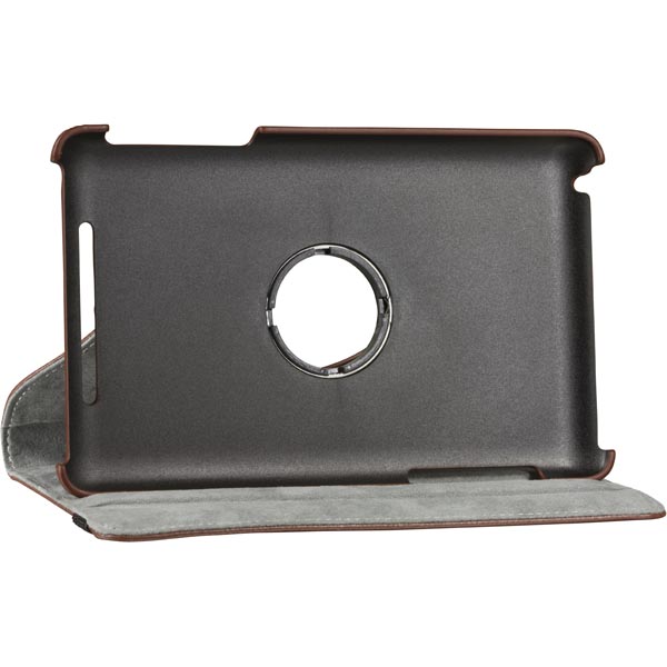 DELTACO läderfodral med roterande hållare för Nexus 7 (1:a gen), brun - 4