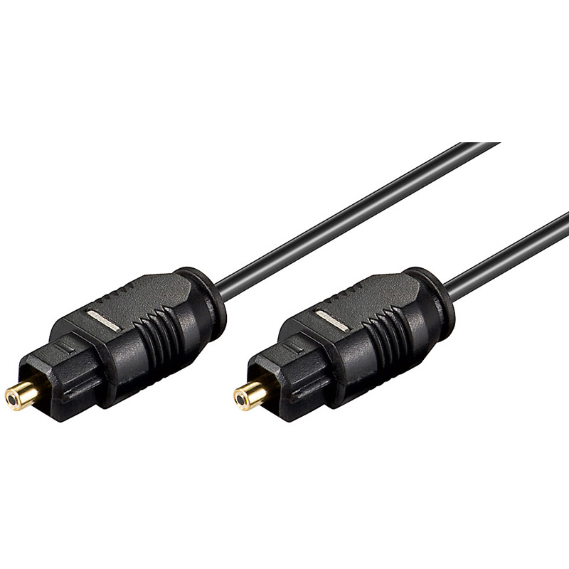 Goobay Digital fiberkabel audio, Toslink-Toslink, 0,5m