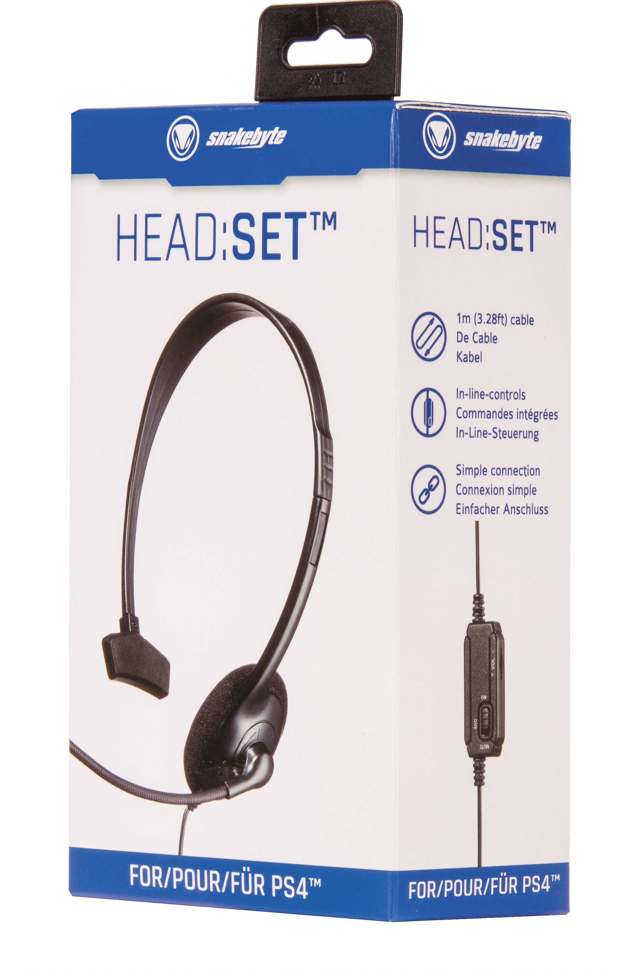 Snakebyte PS4 Headset - 4