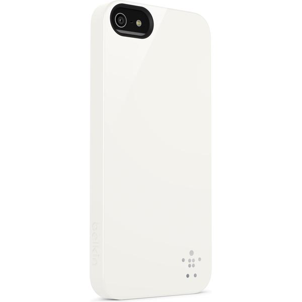Belkin Shield hårdplastskal till iPhone 5, vit - 2