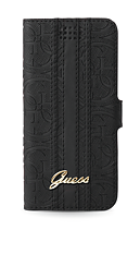 Guess Universal XL Heritage Booklet, Black
