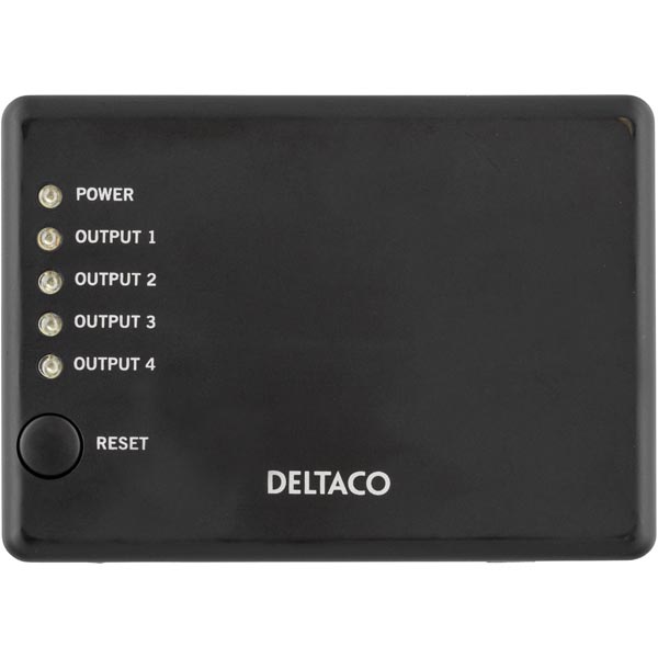 Deltaco Prime HDMI High Speed-splitter, till fyra skärmar - 3