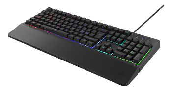 Deltaco Gaming RGB-tangentbord, semi-mekaniska brytare