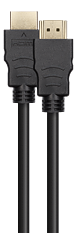 Deltaco Ultra High Speed HDMI-kabel, 8K@60Hz, 0,5m, svart