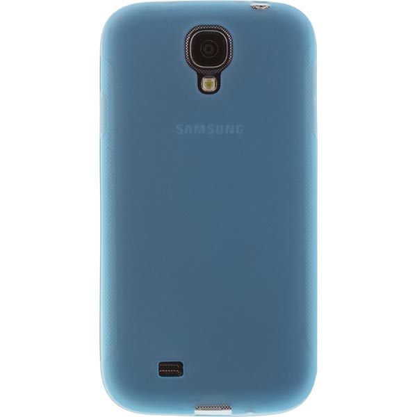 EPZI termoplastskal för Samsung Galaxy S4, transparent turkos
