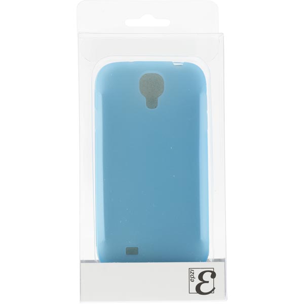 EPZI termoplastskal för Samsung Galaxy S4, transparent turkos - 2