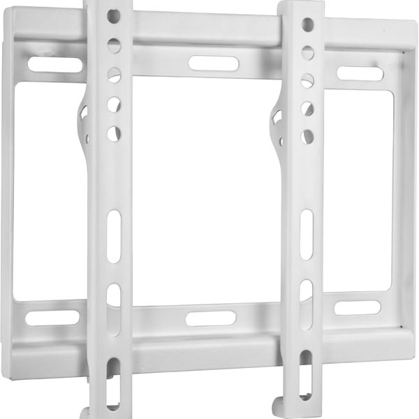 Deltaco väggfäste för TV/skärm, 23"-42", max 40 kg, vit