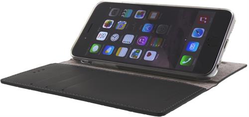 Smart Stand Diarycase - Plånboksfodral i äkta läder för iPhone 6, krokodilmönster - 5