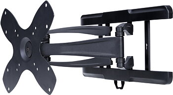 EPZI väggfäste för TV/monitor, max 25kg, tiltbar 30°, roterbar 100°, svart