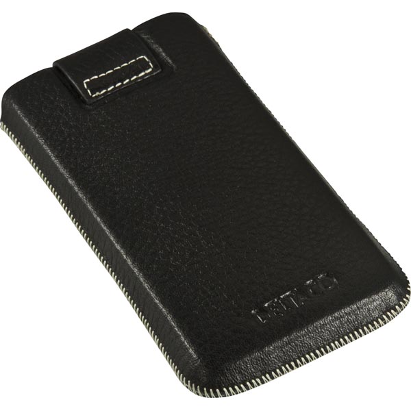 DELTACO  fodral av läder för Samsung Galaxy S II, svart - 2