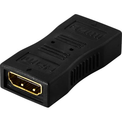 Deltaco HDMI-adapter, 19-pin hona till hona