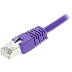 Deltaco F/UTP Cat6 patchkabel 1m, lila