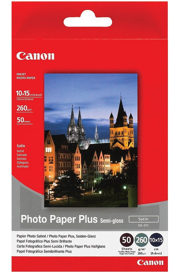 Canon Photo Paper Plus Semi-gloss - 10x15cm - 50 ark
