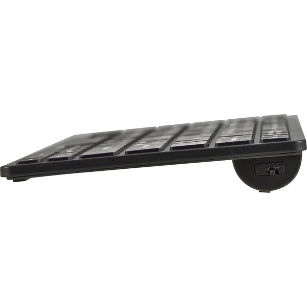 DELTACO trådlöst minitangentbord, nordisk layout, Bluetooth, 10m räckvidd, svart - 3