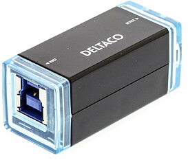 Deltaco USB 3.0 förlängare, aktiv, Typ B ho - Typ A ho, Max 3m