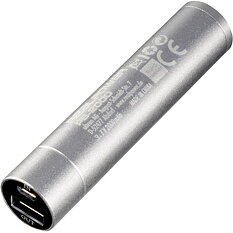 ultron RealPower PB2000, externt Li-po batteri, 2000mAh, 0,5A, silver