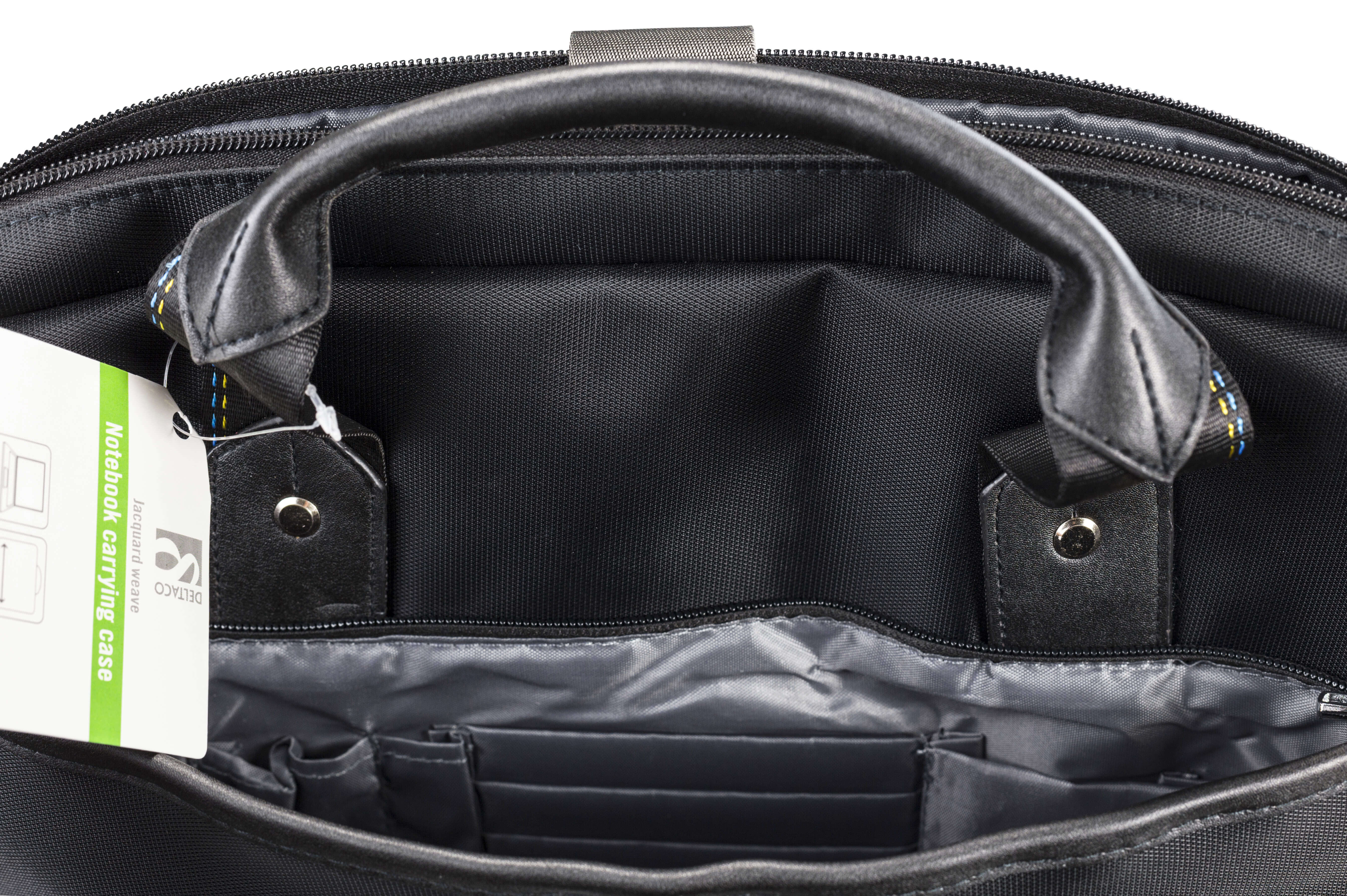 Deltaco notebookväska, upp till 15,6", svart - 3