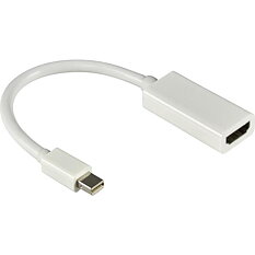 Deltaco Mini DisplayPort till HDMI-adapter med ljud