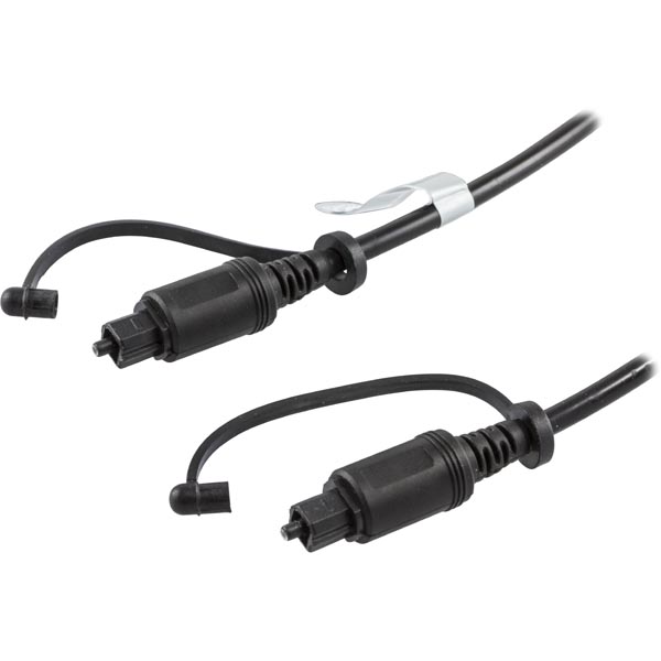 Deltaco Digital fiberkabel audio, Toslink-Toslink, 3m