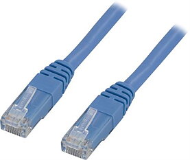 Deltaco U/UTP Cat5e patchkabel 10m, blå