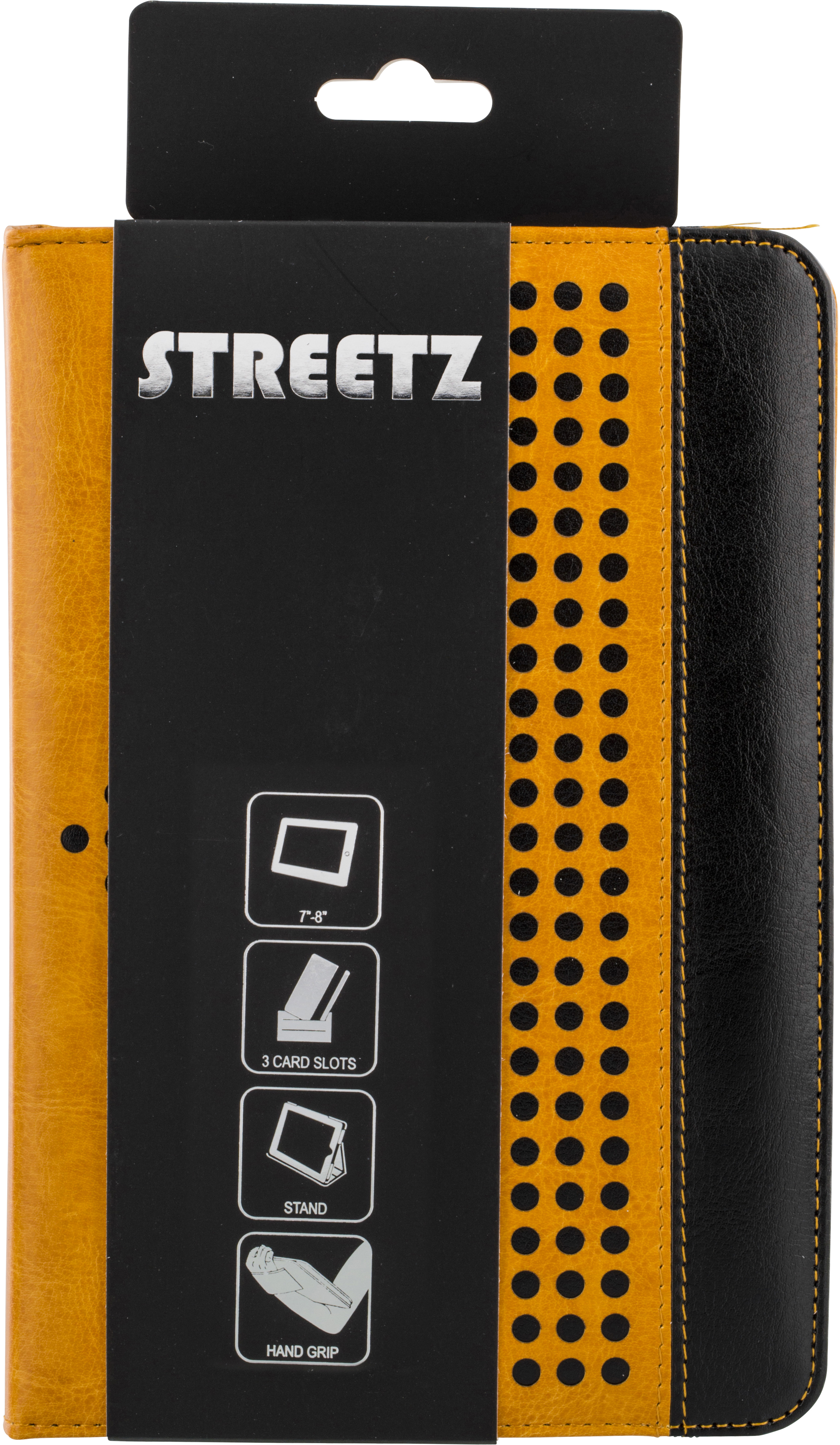 STREETZ universellt fodral för 7-8"-surfplattor, orange/svart - 5