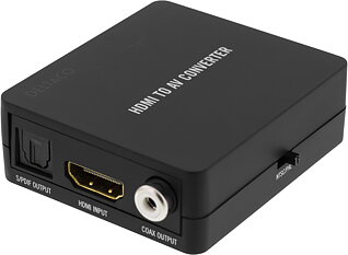 Deltaco Signalomvandlare från HDMI till kompositvideo, svart