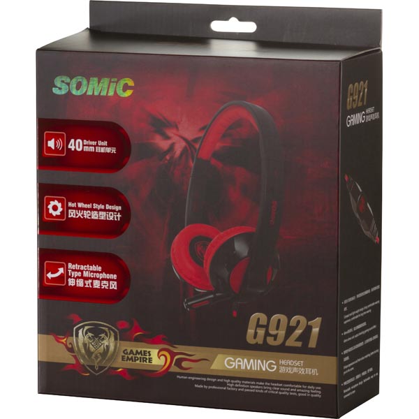 SOMIC G921 sluten hörlur - 3