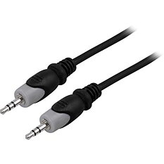 Deltaco Ljudkabel, 3,5mm ha - ha, 1m