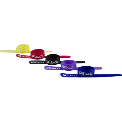 Deltaco kardborrband, 10 pack - 2