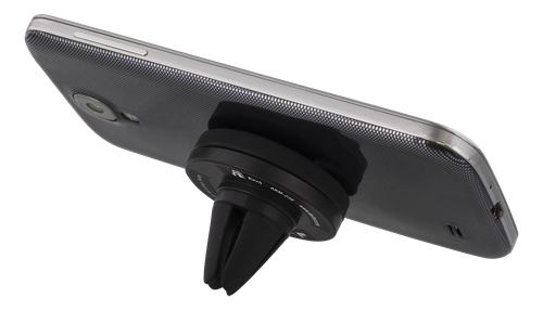 Deltaco bilhållare med magnet för ventilationsgaller, för smartphones, svart - 2