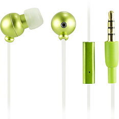 STREETZ in-ear headset för iPhone med 3,5mm anslutning, grön