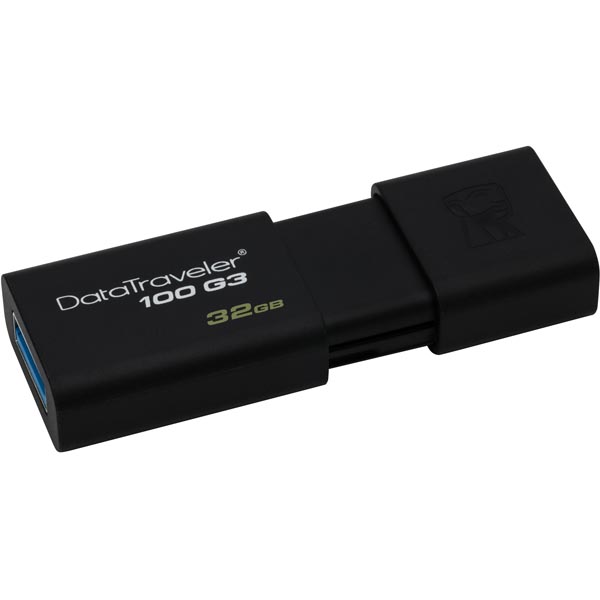 Kingston USB 3.0 minne, 32GB, svart - 2