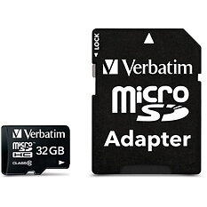 Verbatim minneskort, microSDHC, Class 10, 32GB
