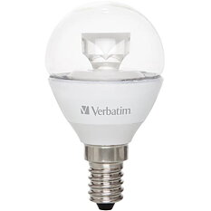 Verbatim LED Mini Globe, LED-lampa, E14, varmvitt ljus, 5,5W