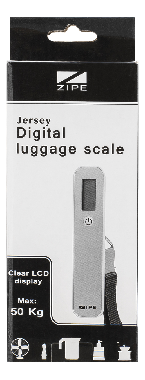 ZIPE Bagagevåg max 50kg, vit - 4