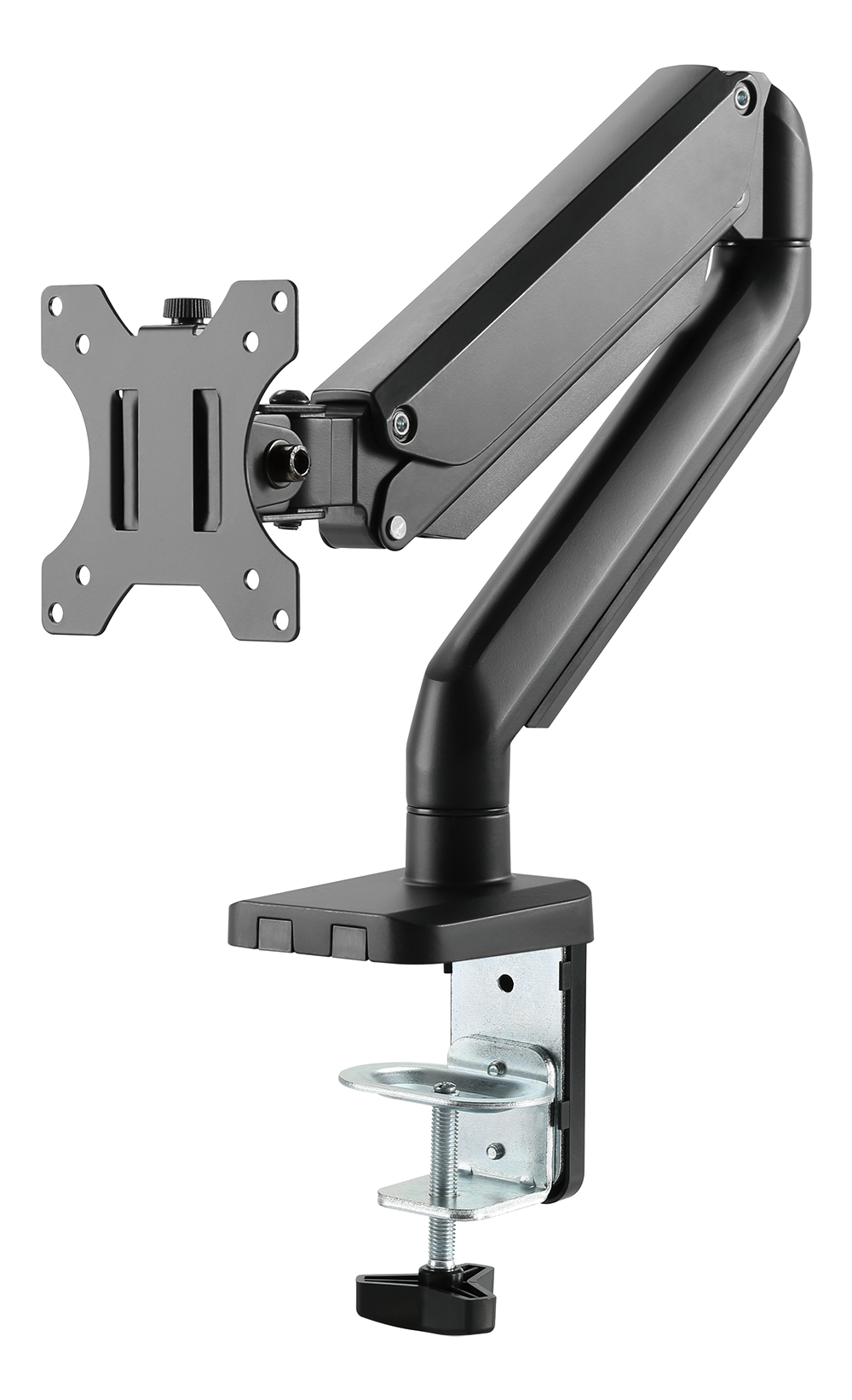 Deltaco Office Premium monitor arm med gasfjäder, 17"-32", svart