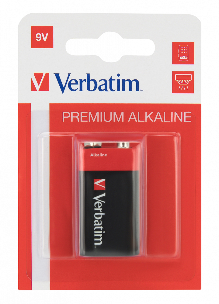 Verbatim batteri, 9V