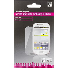 DELTACO transparent skärmskydd till Samsung Galaxy S3 mini