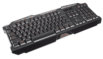 TRUST GXT 280 18 Gaming Keyboard, usb