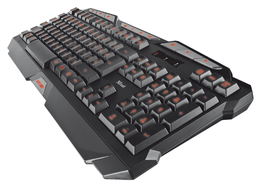 TRUST GXT 280 18 Gaming Keyboard, usb - 3