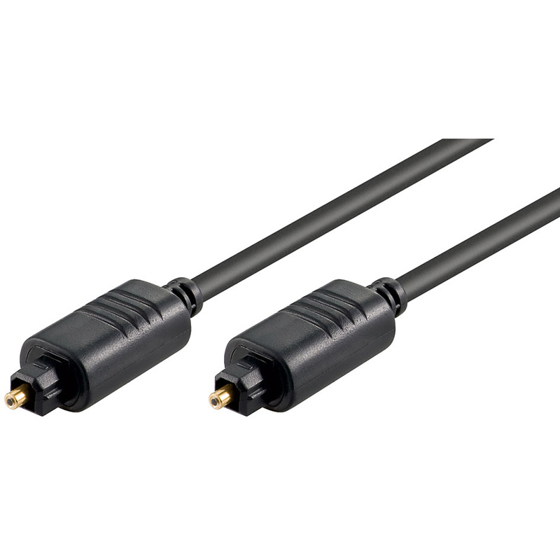 Goobay Digital fiberkabel audio, Toslink-Toslink ø 5.0 mm, 1m