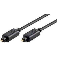 Goobay Digital fiberkabel audio, Toslink-Toslink ø 5.0 mm, 1m
